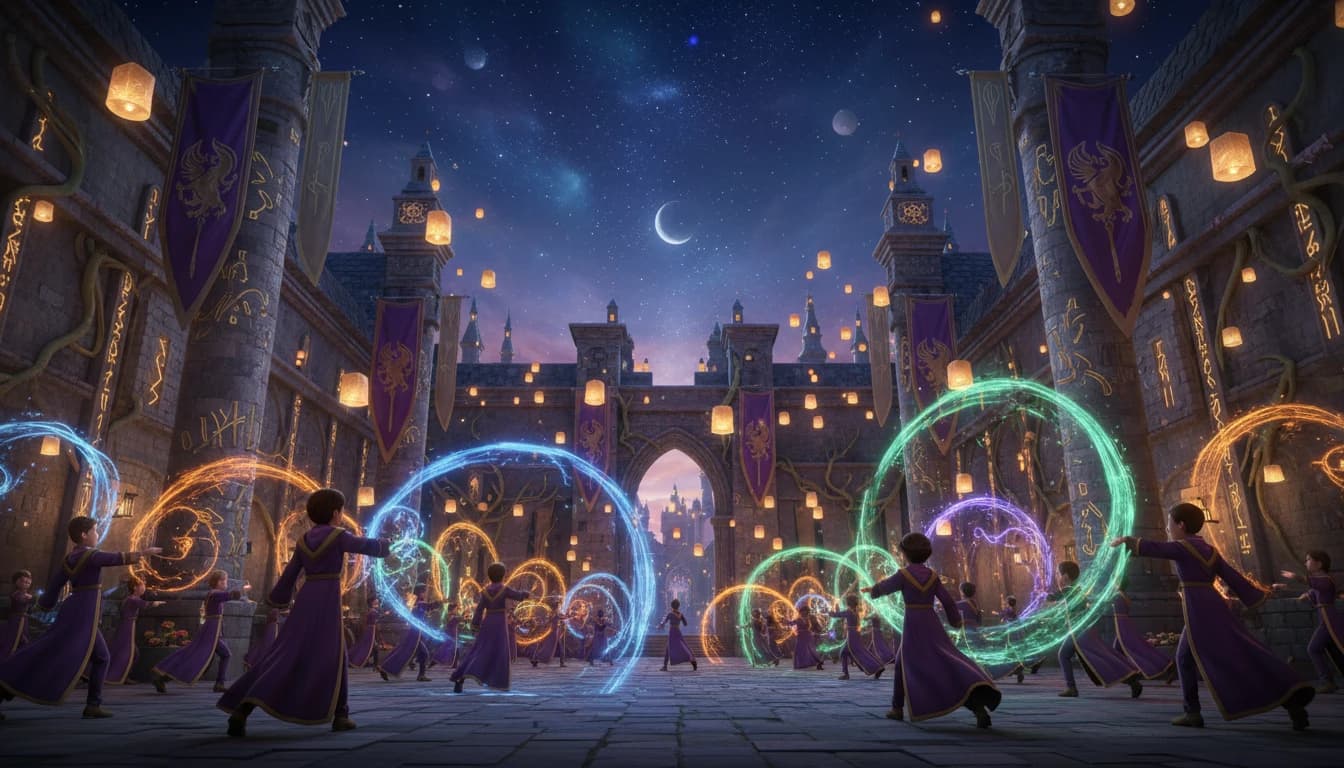 🪄 Academy of Magic theme