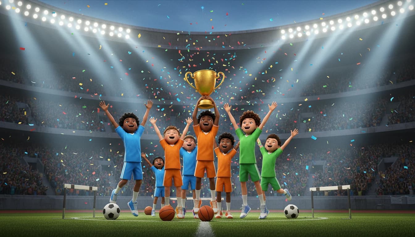 🏅 Sports Stars theme